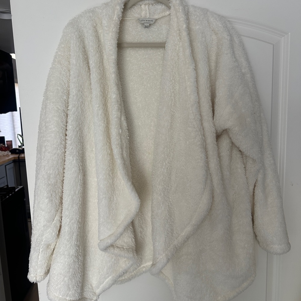 Lucky Brand Cream Women's Cardigan